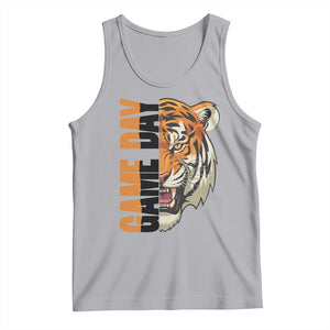 Tiger Football Lover Tank Top Game Day Fan Lifestyle TS12 Athletic Heather Print Your Wear