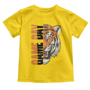 Tiger Football Lover Toddler T Shirt Game Day Fan Lifestyle TS12 Daisy Print Your Wear