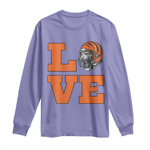 Midwest Football Pride Long Sleeve Shirt Game Day Gift TS12 Violet Print Your Wear