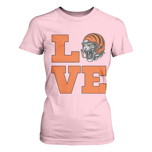 Midwest Football Pride T Shirt For Women Game Day Gift TS12 Light Pink Print Your Wear