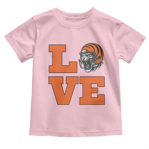 Midwest Football Pride Toddler T Shirt Game Day Gift TS12 Light Pink Print Your Wear