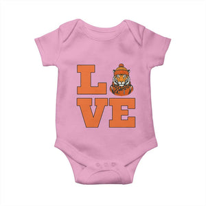 Midwest Tiger Football Pride Baby Onesie Funny Sport Lover Gift TS12 Light Pink Print Your Wear
