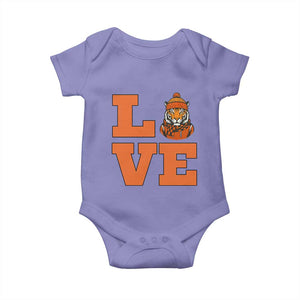 Midwest Tiger Football Pride Baby Onesie Funny Sport Lover Gift TS12 Violet Print Your Wear