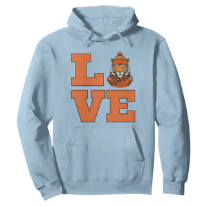 Midwest Tiger Football Pride Hoodie Funny Sport Lover Gift TS12 Light Blue Print Your Wear