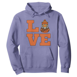Midwest Tiger Football Pride Hoodie Funny Sport Lover Gift TS12 Violet Print Your Wear