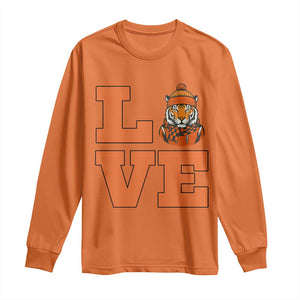 Midwest Tiger Football Pride Long Sleeve Shirt Funny Sport Lover Gift TS12 Orange Print Your Wear