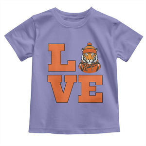 Midwest Tiger Football Pride Toddler T Shirt Funny Sport Lover Gift TS12 Violet Print Your Wear