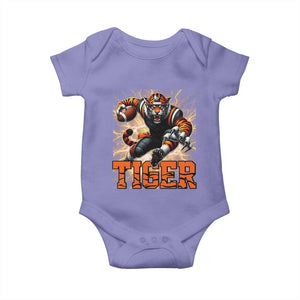 Lightning Tiger Lover Baby Onesie Sport Lover Gift TS12 Violet Print Your Wear