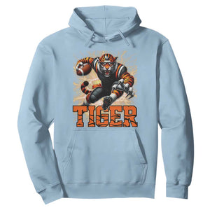 Lightning Tiger Lover Hoodie Sport Lover Gift TS12 Light Blue Print Your Wear
