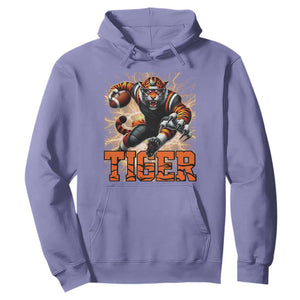 Lightning Tiger Lover Hoodie Sport Lover Gift TS12 Violet Print Your Wear