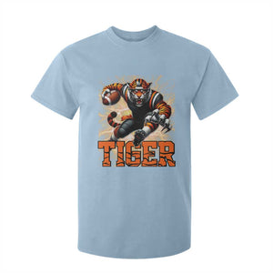 Lightning Tiger Lover T Shirt For Kid Sport Lover Gift TS12 Light Blue Print Your Wear