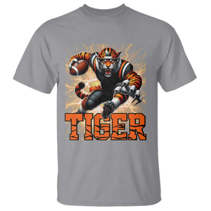 Lightning Tiger Lover T Shirt Sport Lover Gift TS12 Sport Gray Print Your Wear