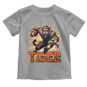 Lightning Tiger Lover Toddler T Shirt Sport Lover Gift TS12 Sport Gray Print Your Wear