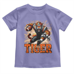 Lightning Tiger Lover Toddler T Shirt Sport Lover Gift TS12 Violet Print Your Wear