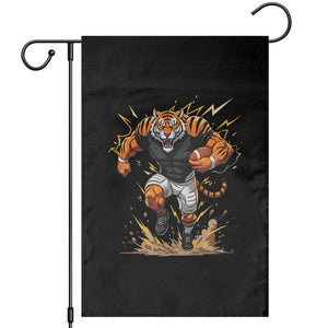 Tiger Football Lover Garden Flag Midwest Game Day Lifestyle TS12 Black Print Your Wear