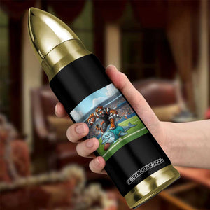 Funny Tiger Dominates Dolphin Bullet Tumbler FB Rivalry Gift TS12 Print Your Wear