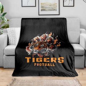 Funny BFT Throw Blanket Football Player Gift TS12 Print Your Wear