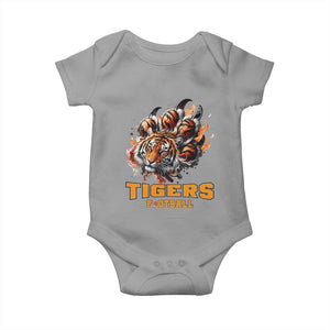 Funny BFT Baby Onesie Football Player Gift TS12 Sport Gray Print Your Wear