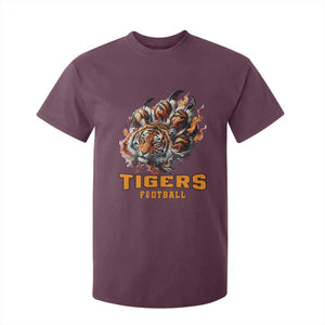Funny BFT T Shirt For Kid Football Player Gift TS12 Maroon Print Your Wear
