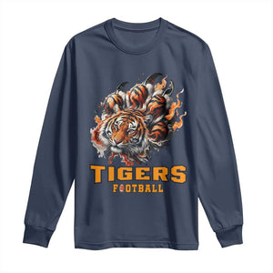 Funny BFT Long Sleeve Shirt Football Player Gift TS12 Navy Print Your Wear