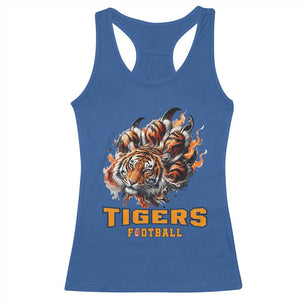 Funny BFT Racerback Tank Top Football Player Gift TS12 Royal Blue Print Your Wear