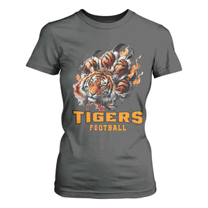 Funny BFT T Shirt For Women Football Player Gift TS12 Dark Heather Print Your Wear