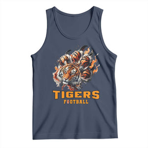 Funny BFT Tank Top Football Player Gift TS12 Navy Print Your Wear