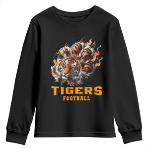 Funny BFT Youth Sweatshirt Football Player Gift TS12 Black Print Your Wear