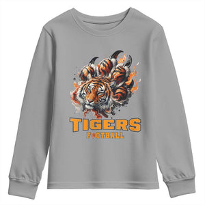 Funny BFT Youth Sweatshirt Football Player Gift TS12 Sport Gray Print Your Wear