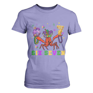 Funny 67 Crawfish Mardi Gras T Shirt For Women Six Seven Meme TS12 Violet Print Your Wear