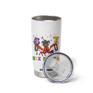 Funny 67 Crawfish Mardi Gras Tumbler Cup Six Seven Meme TS12 Print Your Wear