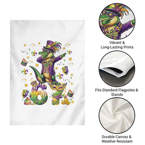 Funny Mardigator Alligator Six Seven Meme Garden Flag Mardi Gras Gifts TS12 Print Your Wear