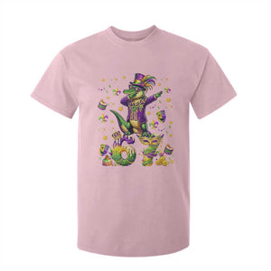 Funny Mardigator Alligator Six Seven Meme T Shirt For Kid Mardi Gras Gifts TS12 Light Pink Print Your Wear