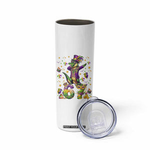 Funny Mardigator Alligator Six Seven Meme Skinny Tumbler Mardi Gras Gifts TS12 Print Your Wear
