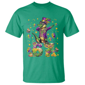 Funny Mardigator Alligator Six Seven Meme T Shirt Mardi Gras Gifts TS12 Irish Green Print Your Wear