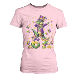 Funny Mardigator Alligator Six Seven Meme T Shirt For Women Mardi Gras Gifts TS12 Light Pink Print Your Wear