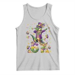 Funny Mardigator Alligator Six Seven Meme Tank Top Mardi Gras Gifts TS12 Ash Print Your Wear