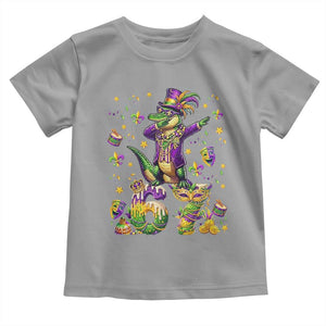 Funny Mardigator Alligator Six Seven Meme Toddler T Shirt Mardi Gras Gifts TS12 Sport Gray Print Your Wear