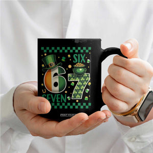 Funny St Patricks Six Seven Coffee Mug Gen Z Irish Gift TS12 Print Your Wear