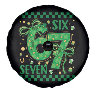 Funny St Patricks Day Spare Tire Cover Six Seven Meme Irish Gag Gift TS12 Print Your Wear