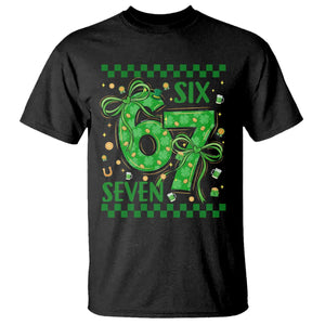 Funny St Patricks Day T Shirt Six Seven Meme Irish Gag Gift TS12 Black Print Your Wear