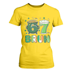Funny St Patricks Day Six Seven Meme T Shirt For Women Irish American Gift TS12 Daisy Print Your Wear