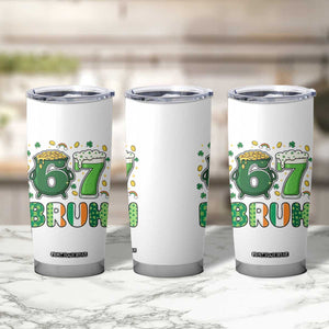 Funny St Patricks Day Six Seven Meme Tumbler Cup Irish American Gift TS12 Print Your Wear