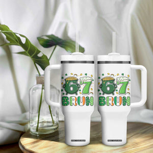 Funny St Patricks Day Six Seven Meme Tumbler With Handle Irish American Gift TS12 Print Your Wear