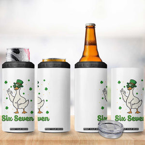 Lucky Goose Six Seven Meme 4 in 1 Can Cooler Tumbler St Patricks Day TS12 Print Your Wear