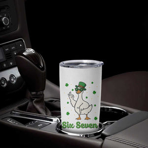 Lucky Goose Six Seven Meme Tumbler Cup St Patricks Day TS12 Print Your Wear