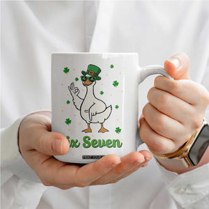 Lucky Goose Six Seven Meme Coffee Mug St Patricks Day TS12 Print Your Wear
