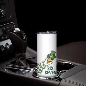 Chaotic Goose Six Seven Meme Skinny Tumbler Funny St Patricks Day Gift TS12 Print Your Wear