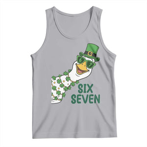 Chaotic Goose Six Seven Meme Tank Top Funny St Patricks Day Gift TS12 Athletic Heather Print Your Wear