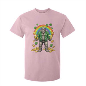 Bigfoot Six Seven Meme T Shirt For Kid Funny St Patricks Day Gift TS12 Light Pink Print Your Wear